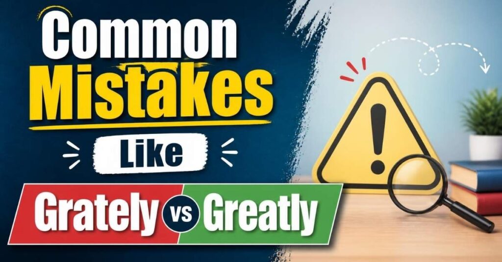 Common Mistakes Like Grately vs Greatly