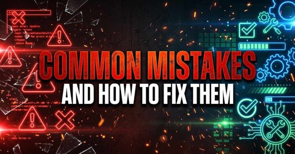 Common Mistakes and How to Fix Them