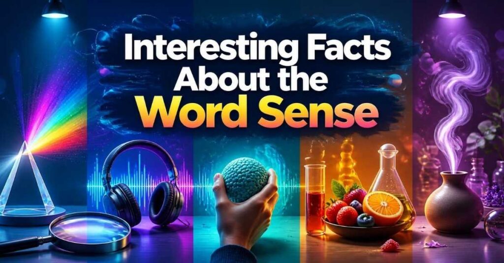 Interesting Facts About the Word Sense